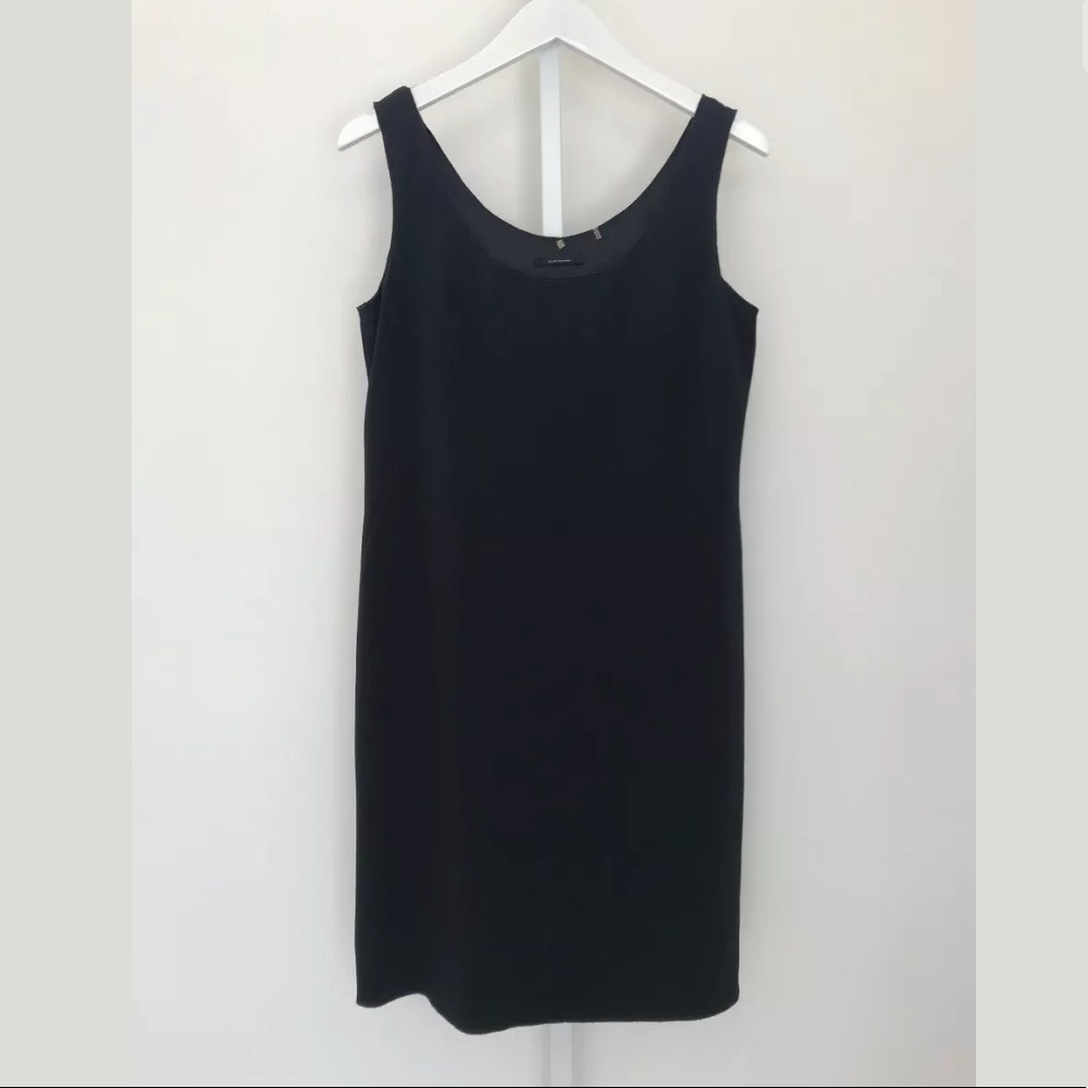 ELIE TAHARI BLACK ELEGANT SLEEVELESS TANK DRESS 4